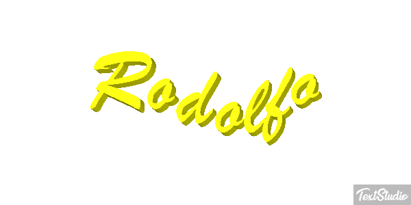 Rodolfo Текстовый эффект