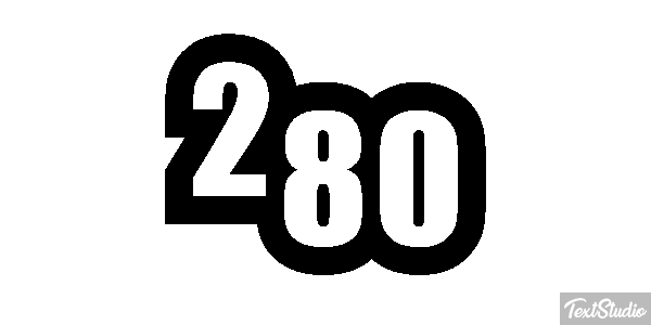 280 Texteffekt