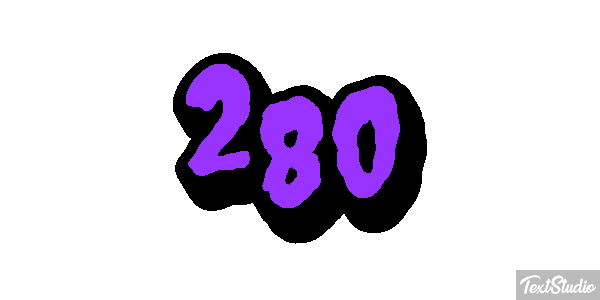 280 Texteffekt