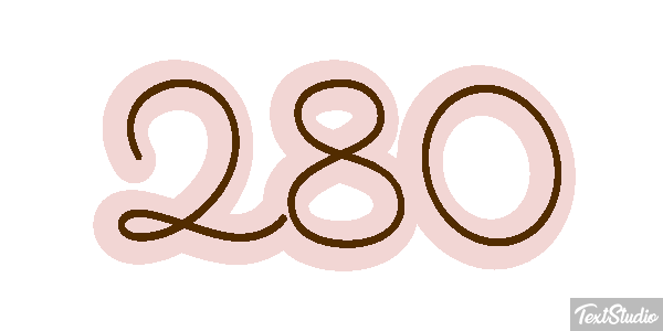 280 Texteffekt