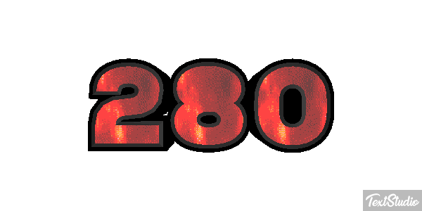 280 Texteffekt