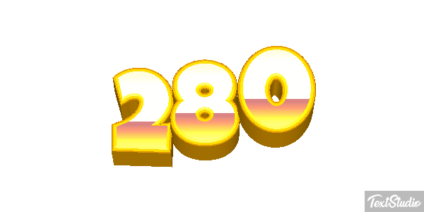 280 Texteffekt