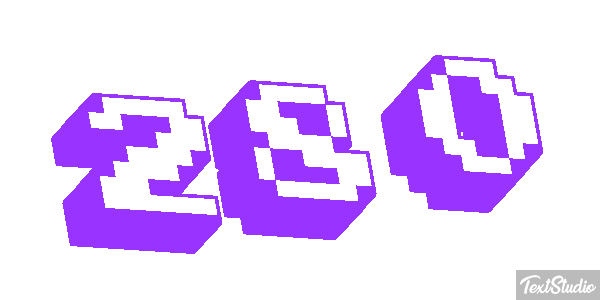 280 Texteffekt