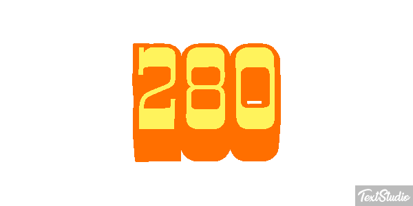 280 Texteffekt