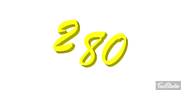 280 Texteffekt