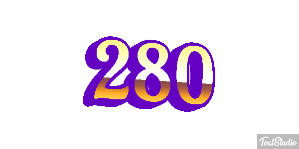 280 Texteffekt