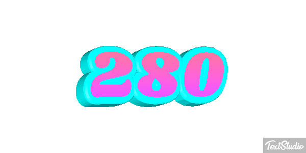 280 Texteffekt