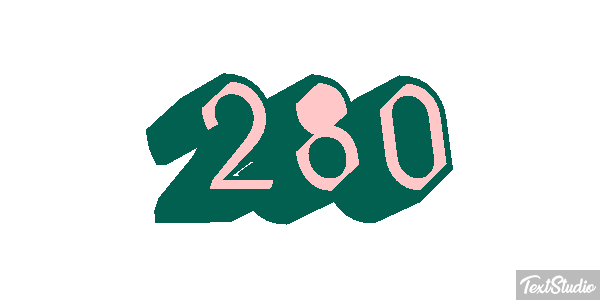 280 Texteffekt