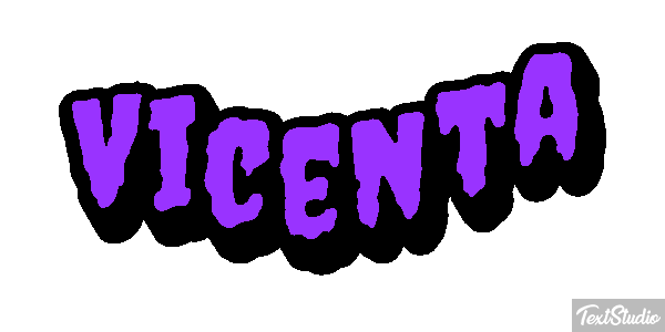 Vicenta Efecto de texto