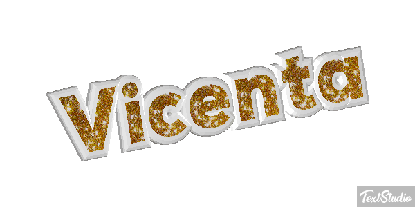 Vicenta Efecto de texto
