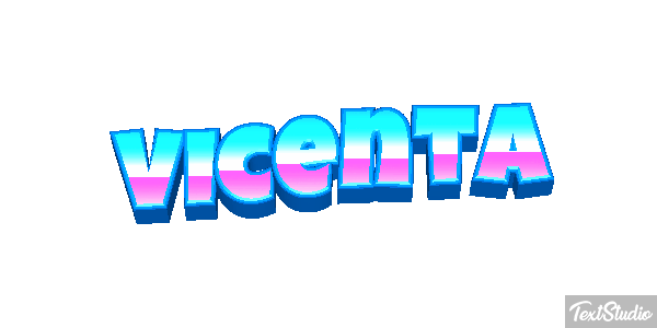 Vicenta Efecto de texto