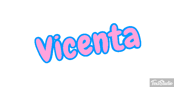 Vicenta Efecto de texto