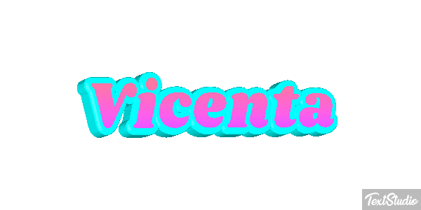 Vicenta Efecto de texto