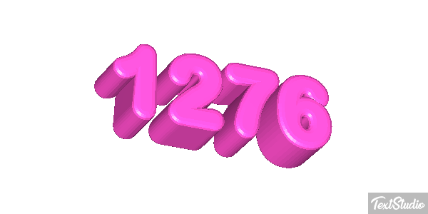 1276 Text effect