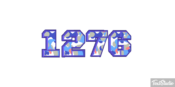 1276 Text effect