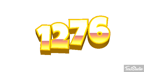 1276 Text effect