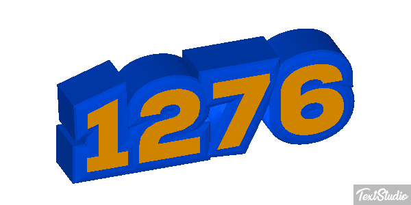 1276 Text effect