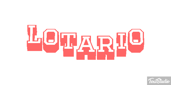 Lotario Text effect