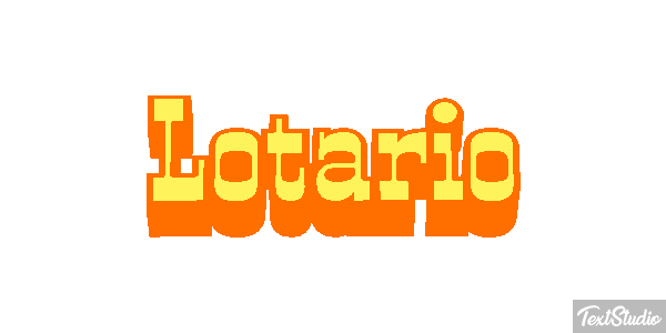 Lotario Text effect