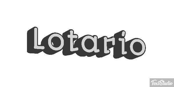 Lotario Text effect