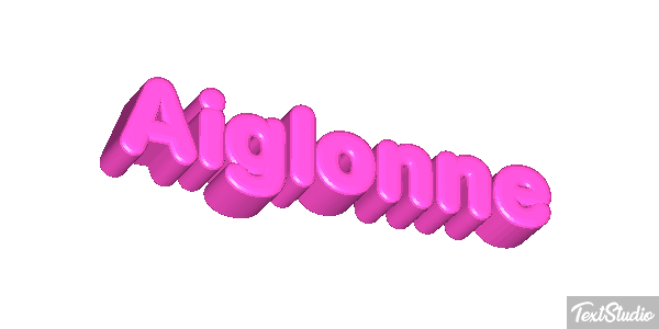 Aiglonne Effet de texte