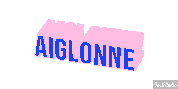 Aiglonne Effet de texte
