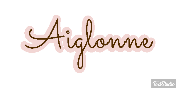 Aiglonne Effet de texte
