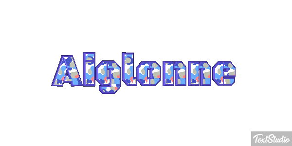 Aiglonne Effet de texte