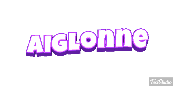 Aiglonne Effet de texte