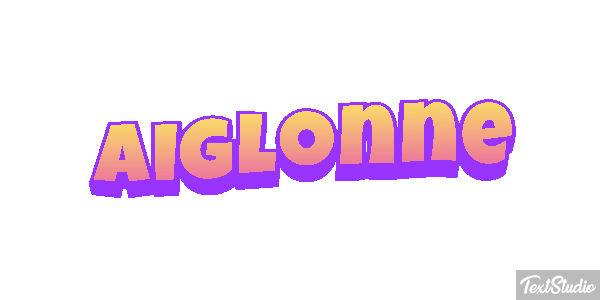 Aiglonne Effet de texte