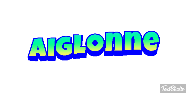Aiglonne Effet de texte
