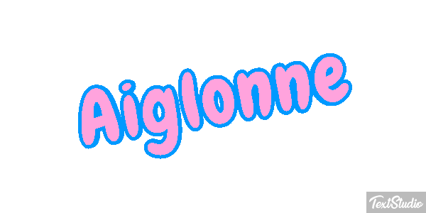 Aiglonne Effet de texte