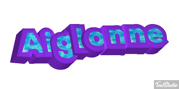 Aiglonne Effet de texte
