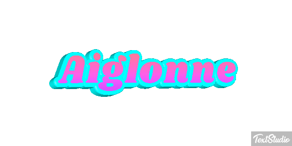 Aiglonne Effet de texte