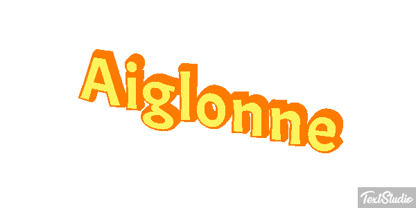 Aiglonne Effet de texte