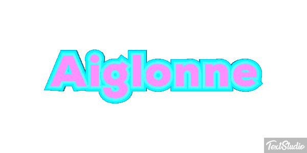 Aiglonne Effet de texte