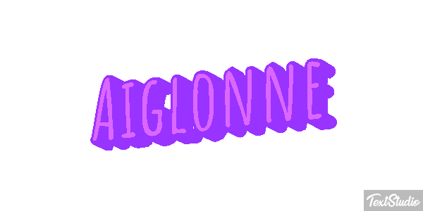 Aiglonne Effet de texte