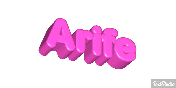 Arife Text effect