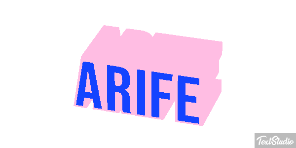 Arife Text effect
