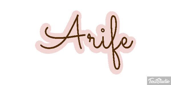 Arife Text effect