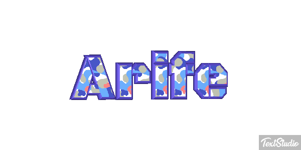 Arife Text effect