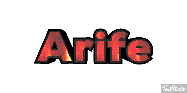 Arife Text effect