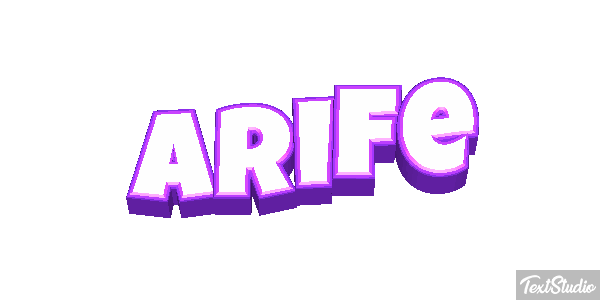 Arife Text effect