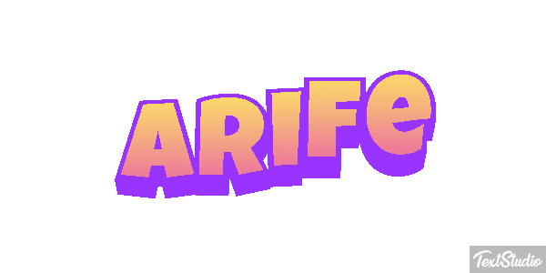 Arife Text effect