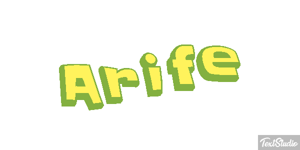 Arife Text effect