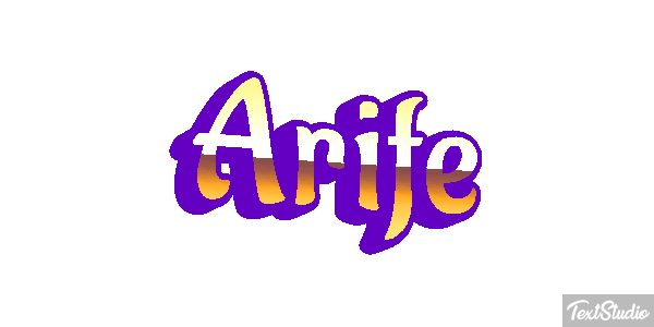 Arife Text effect