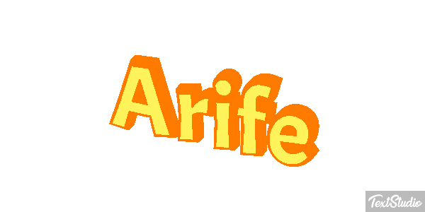Arife Text effect