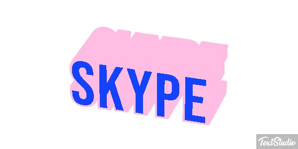 Skype テキスト効果