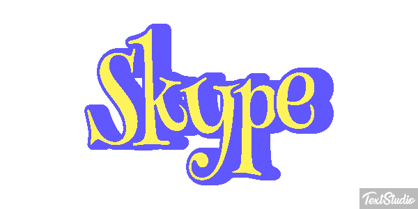 Skype テキスト効果