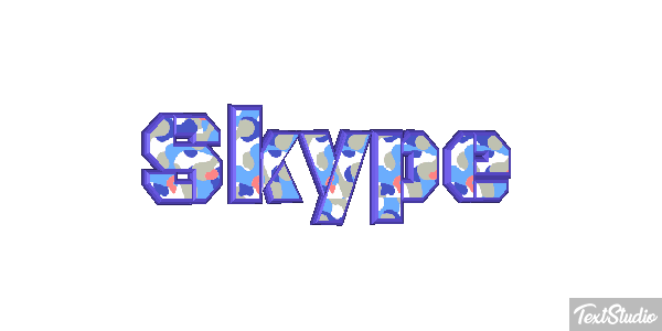 Skype テキスト効果